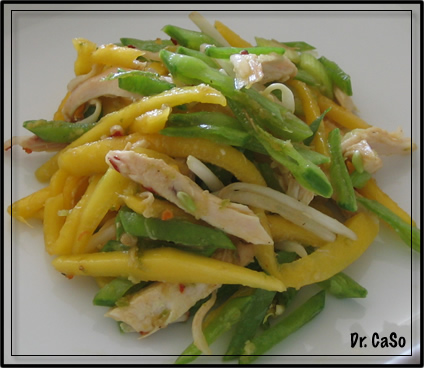mango chicken salad