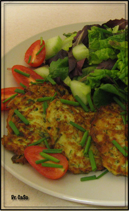 croquettes de courgettes