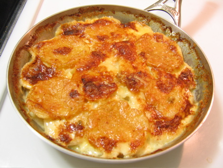 gratin de patates et navets
