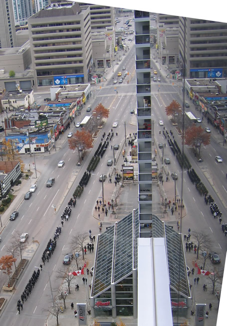 Je sais même pas comment j'ai pris cette drôle de photo!