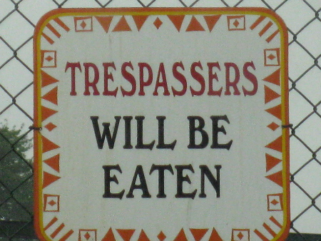 trespassers