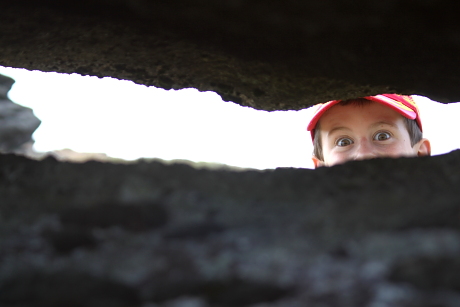 Un truc dans la nature (Mon 2éme fils, Pic de Nore, 1211m, Tarn, France)