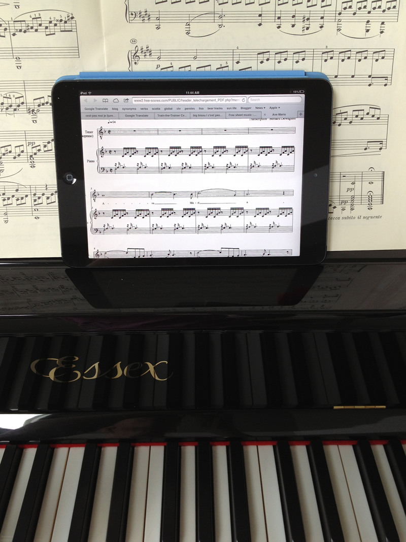 pianiste des temps modernes